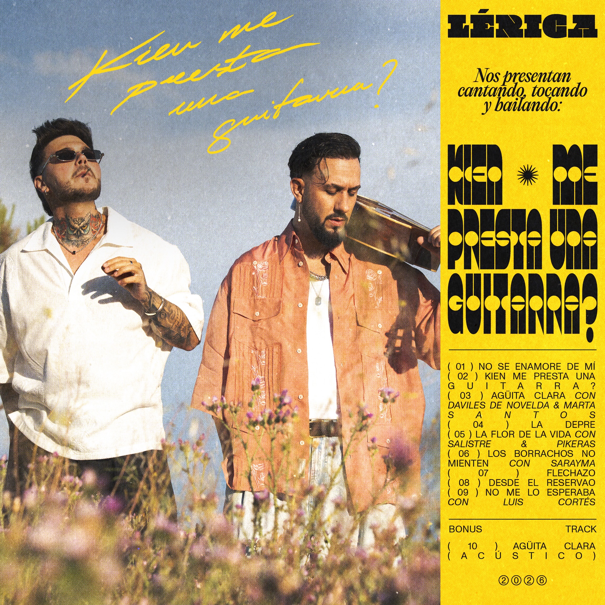 Lérica – No se enamoré de mí – Single Cover