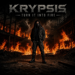 Turn It Into Fire - Krypsis BAND Cover Art