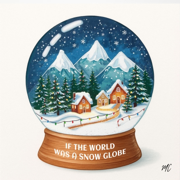 If The World Was A Snow Globe - Malia Civetz