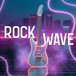 Neon Rockwave - retro tape Cover Art