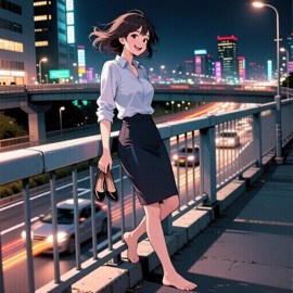 真夜中の逃避行 cityedge