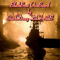 BlackBoat OvaBoard - Single - B1ackDawg DaFre3kB