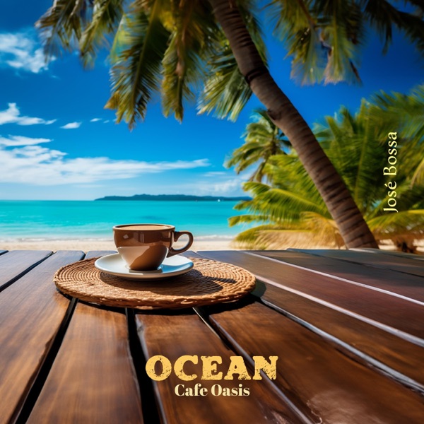 Ocean Cafe Oasis: Relaxing Cafe Bossa Nova Jazz with the Ocean Sounds, Drift Away Coastal Chill, Summer Relaxation