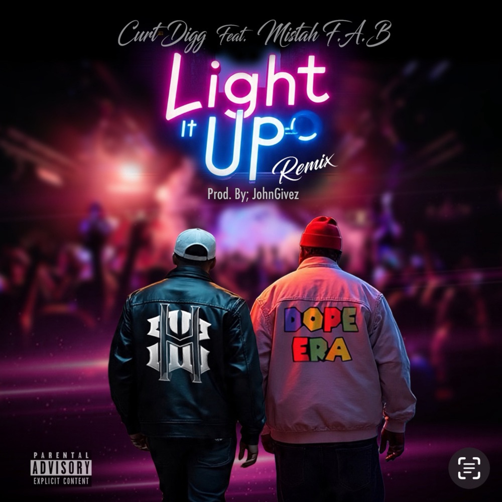 Обложка альбома «Light It Up (Remix) [feat. Mistah F.A.B.] - Single» — Curt Digg