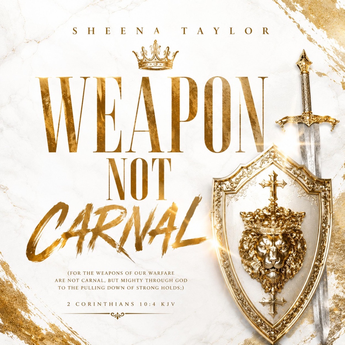 Weapon Not Carnal - Single by Sheena Taylor cover design