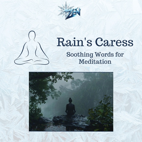 Rain's Caress: Soothing Words for Meditation