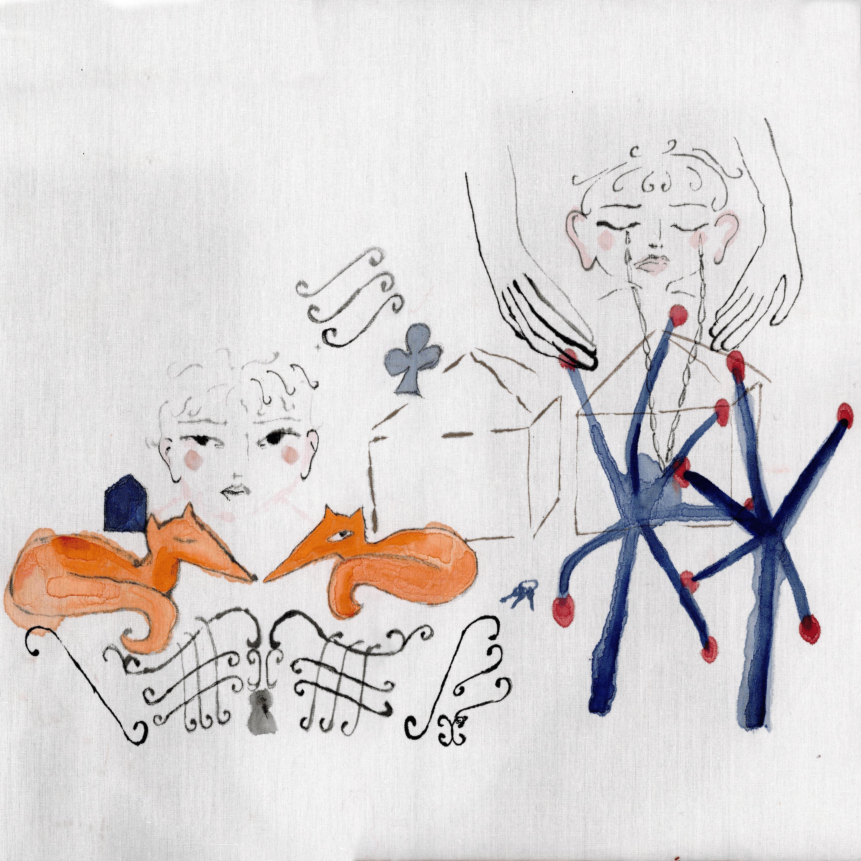 Papillon orange - Single