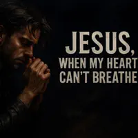 Jesus, When My Heart Can’t Breathe | Powerful Christian Worship Song for Broken Hearts (New 2025) — Blackriver Art & Fun