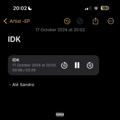 IDK - Single