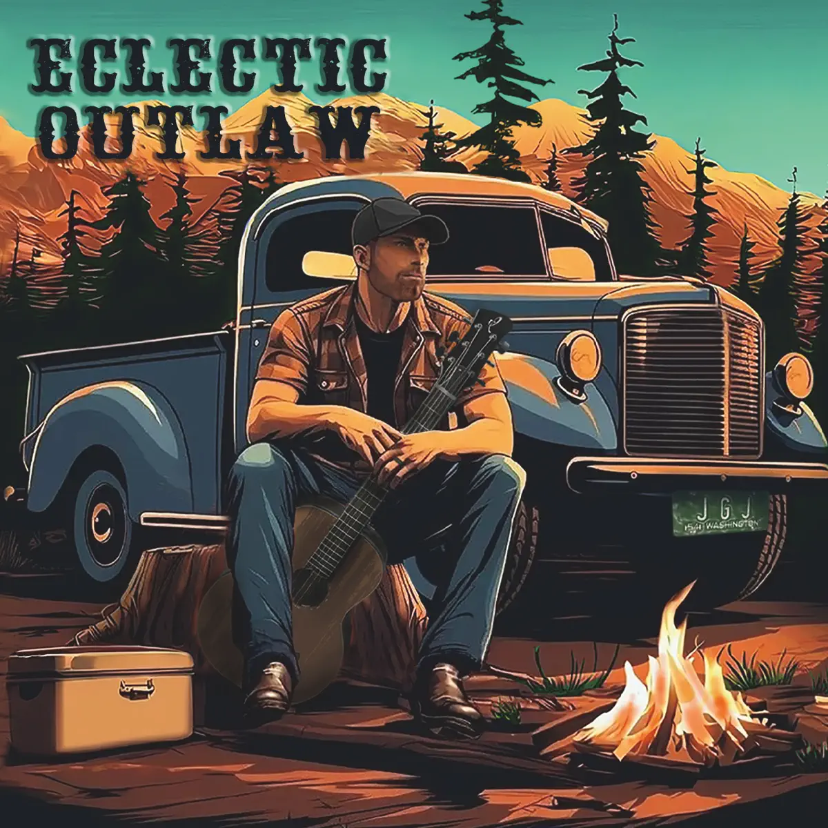 Joel Gibson Jr. - Eclectic Outlaw (2024) [iTunes Plus AAC M4A]-新房子