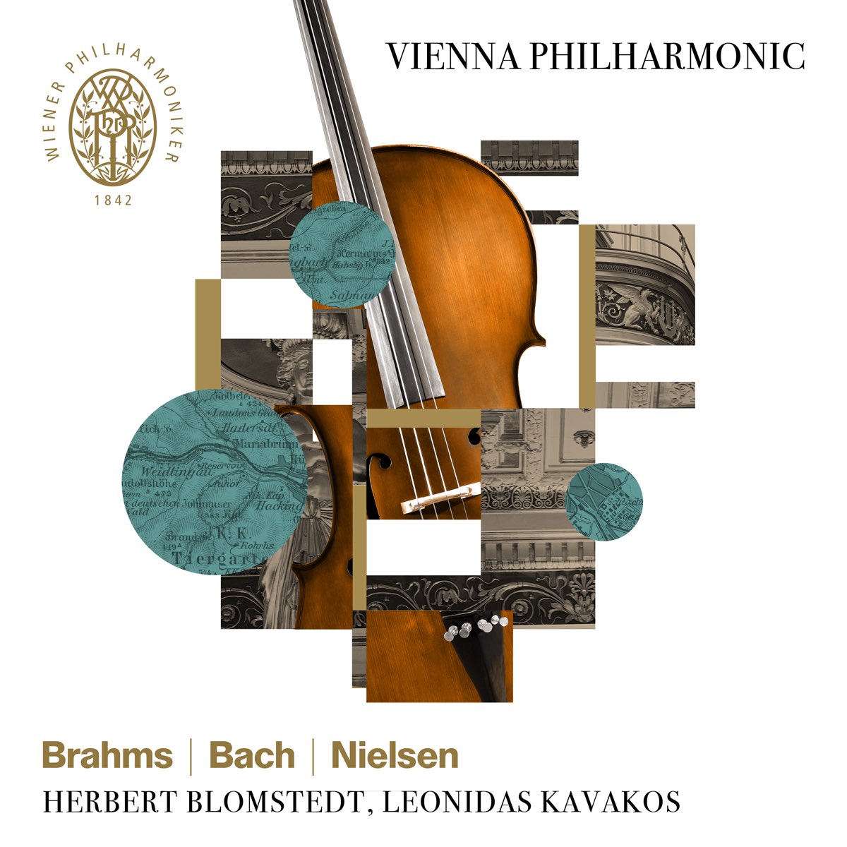 ‎Brahms, Nielsen, Bach - Album by Vienna Philharmonic, Herbert ...