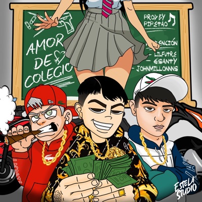 amor de colegio (feat. johnmillions & lil futre) - Single