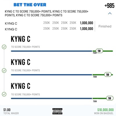 Bet The Over - Single