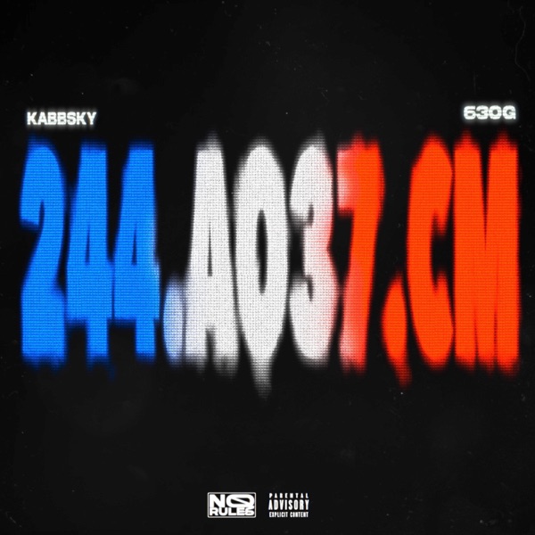 Cover artwork — 244.AO37.CM (feat. 63OG) — KABBSKY