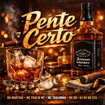 PENTE CERTO (feat. DJ NV DO STA., mc paulin mt, MC DR & Mc Tralhinha) - Single