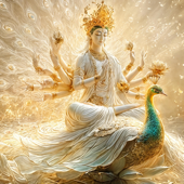 Peacock Wisdom Queen Mantra (孔雀明王心咒)