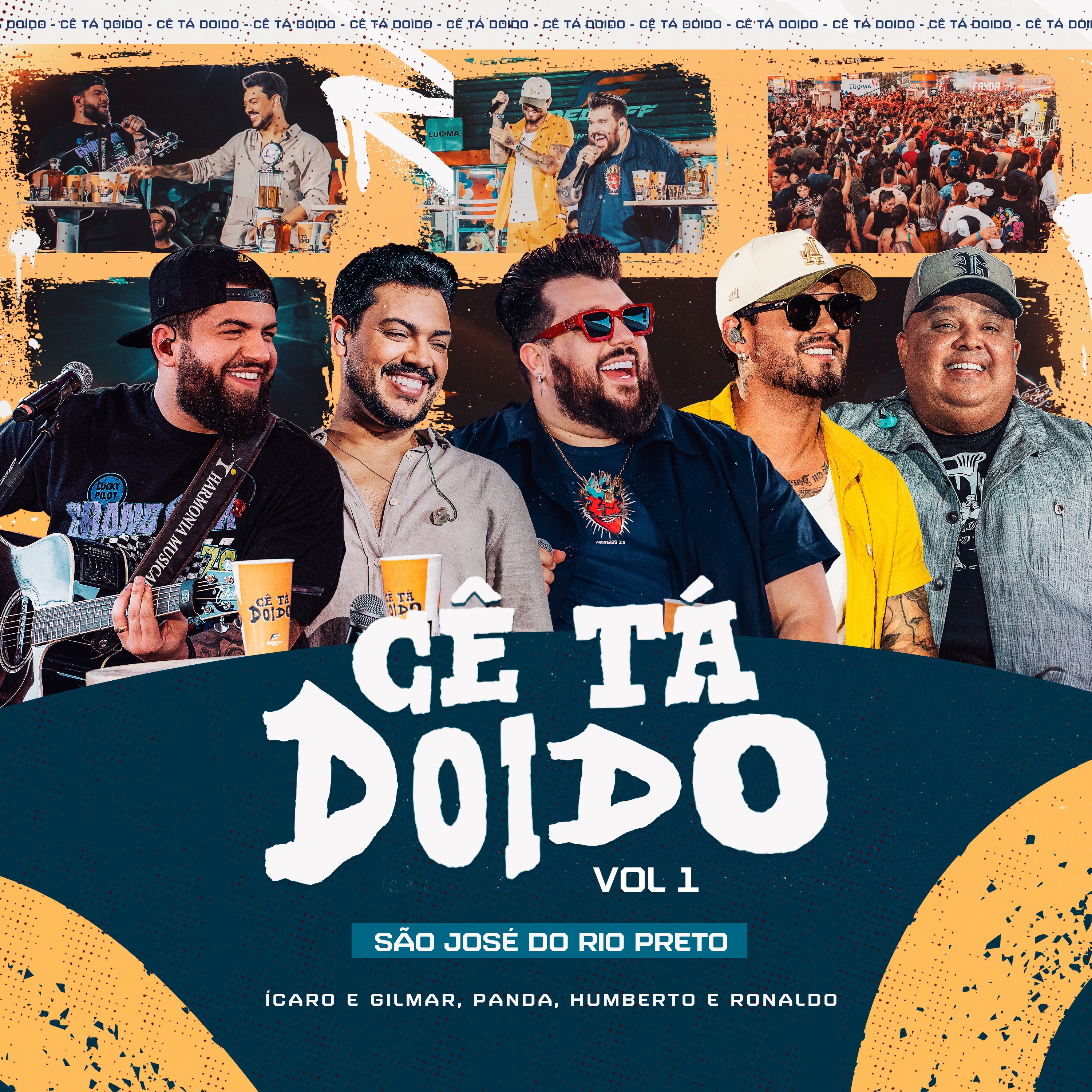 Cê Tá Doido (São José Do Rio Preto), Vol. 1 [Ao Vivo] - EP
