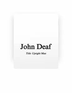Listen to John Deaf, watch music videos, read bio, see tour dates & more!