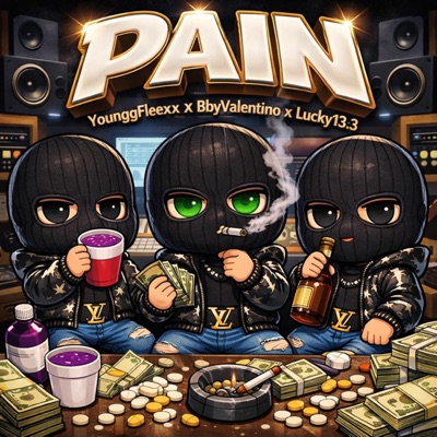 PAIN (feat. BbyValentino, Lucky13, Velvita & ICYMXB) - Single