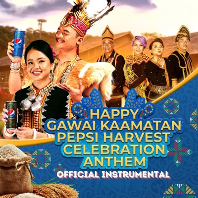 Happy Gawai Kaamatan (feat. Ramles Walter & Dabra Sia) [Official Instrumental] - Single