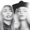 Beyoncé & Miley Cyrus - II MOST WANTED  arte