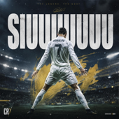SIUUUUUUU CRISTIANO RONALDO song art