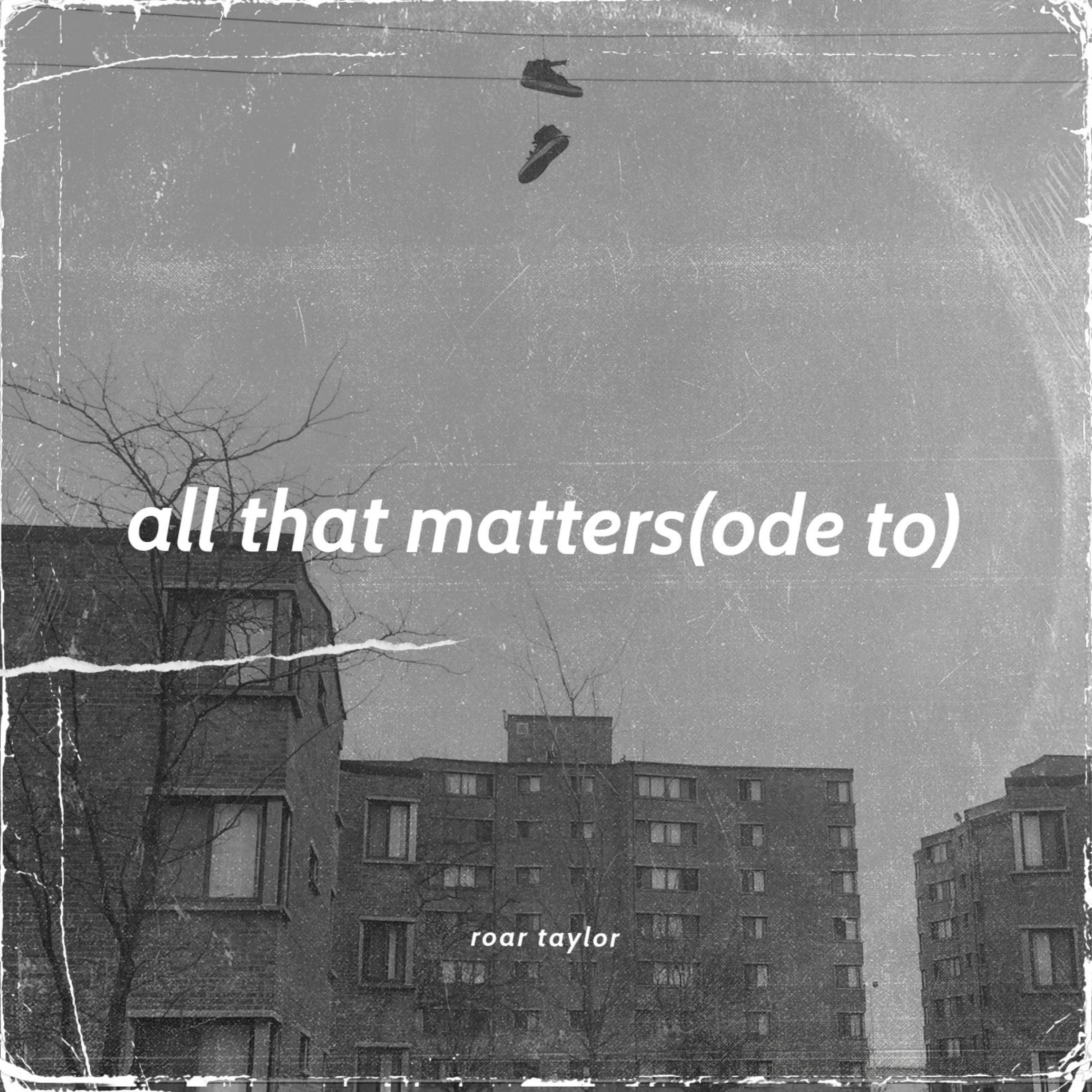 roar taylor - all that matters(ode to)