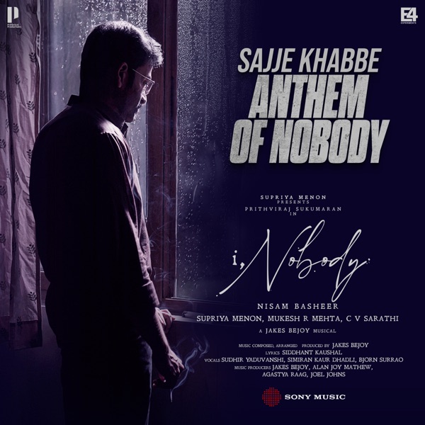 Sajje Khabbe (Anthem of Nobody) [From "I, Nobody"] - Single