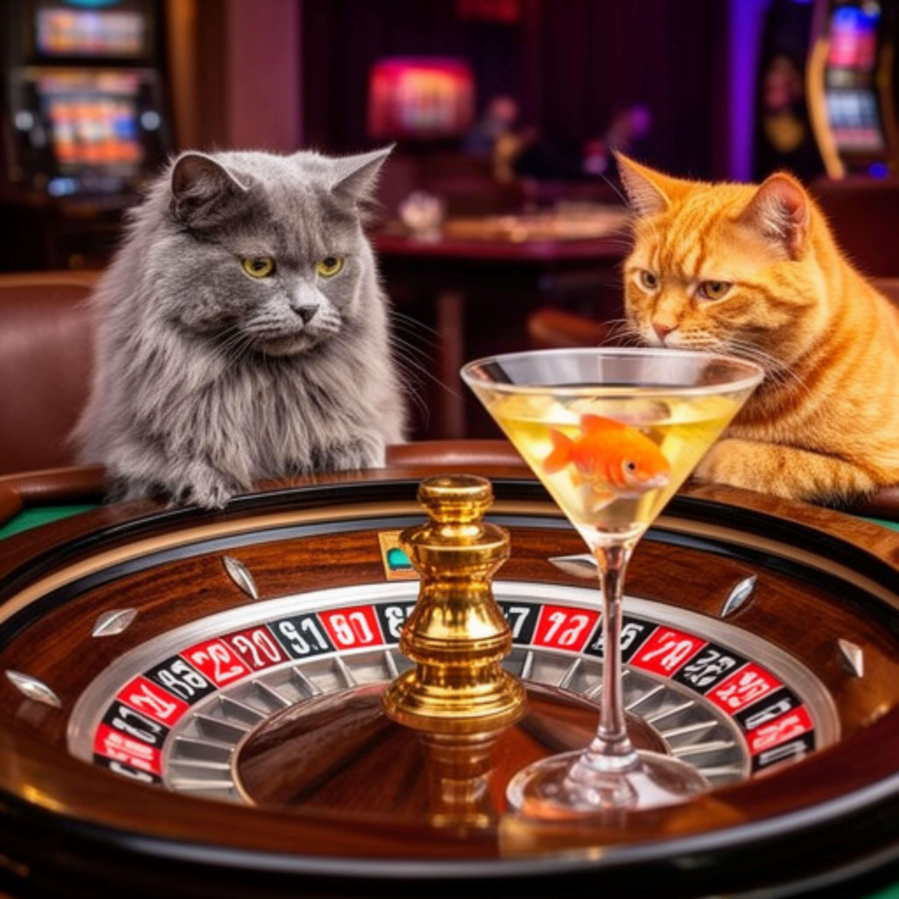 Jackpot Cats at Midnight - Single