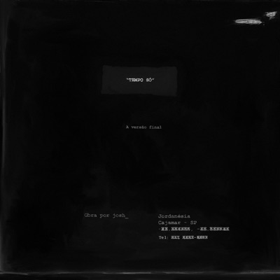 tempo só - Single