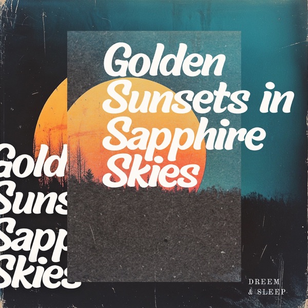 Golden Sunsets in Sapphire Skies