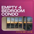 Empty 4 Bedroom Condo