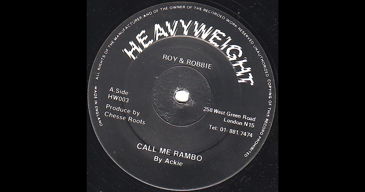 洋楽 Call Me Rambo / Ackie Call Me Rambo - Single - Album by Ackie - Apple Music