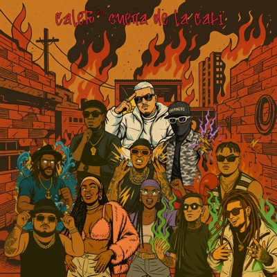 Caleto #4 Suena de la Capi (feat. Lion Bigmao, Lexx Chanyer, Ciju Bless, Queens Tafari, Lion K Jhuan, Joky Sam & Joseph7Voices) - Single