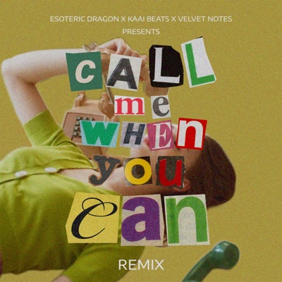 Call Me When You Can (Remix) - Single