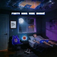 Album cover for Forty Minutes Wide Awake (Juice WRLD x EsDeeKid-Style) - Single by NorthBaller