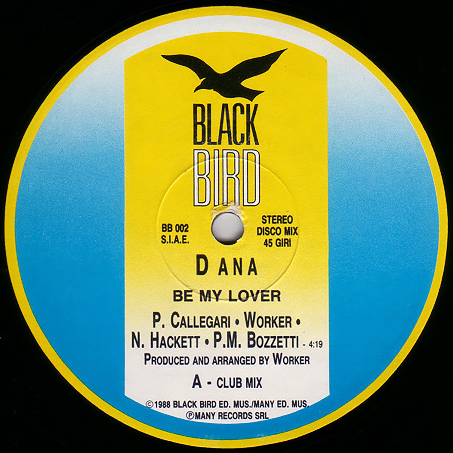 BE MY LOVER (Club Mix) - Single