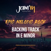 Epic Melodic Rock Backing Track in E Minor artwork