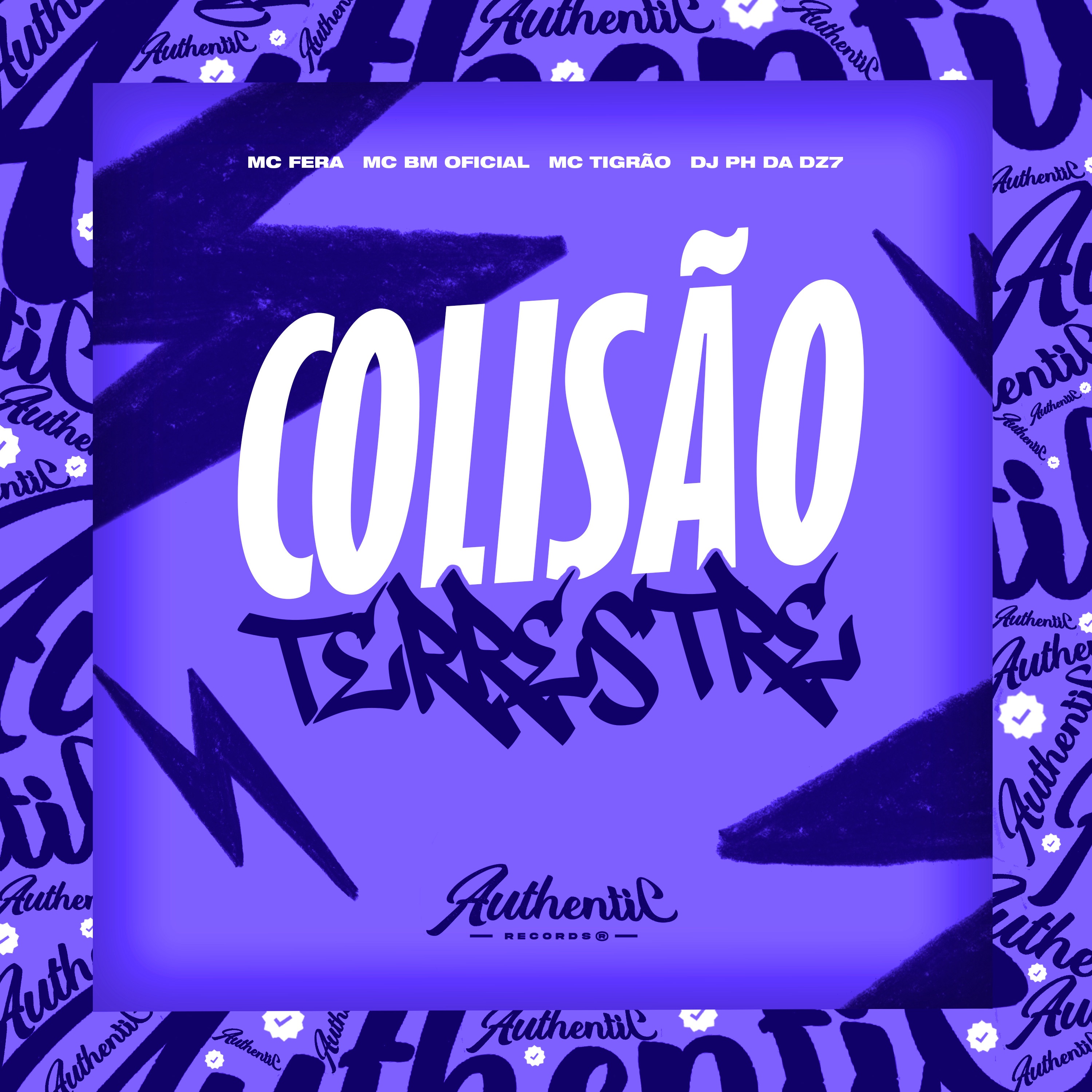 Colisão Terrestre (feat. MC BM OFICIAL, Mc Fera & MC Tigrão) - Single by DJ PH DA DZ7 album cover