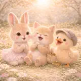 Luna's Wereld - Bunnies in the clover
