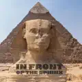 In front of the sphinx