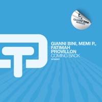 Album cover for Coming Back (Gianni Bini Bigga Bass) by Gianni Bini, Memi P. & Fatimah Provillon