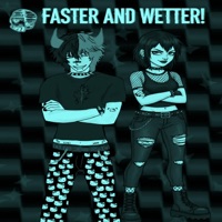 FASTER AND WETTER! (feat. Brokenprincessxo) [SPED UP] - Single - Koda.kys