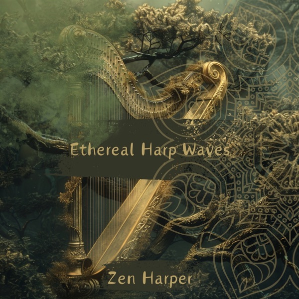 Ethereal Harp Waves: Calmness in Every Note