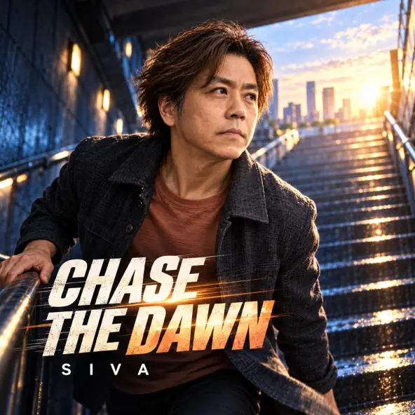 SIVA『CHASE THE DAWN』のジャケット
