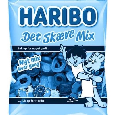 Det skæve mix (blå version)