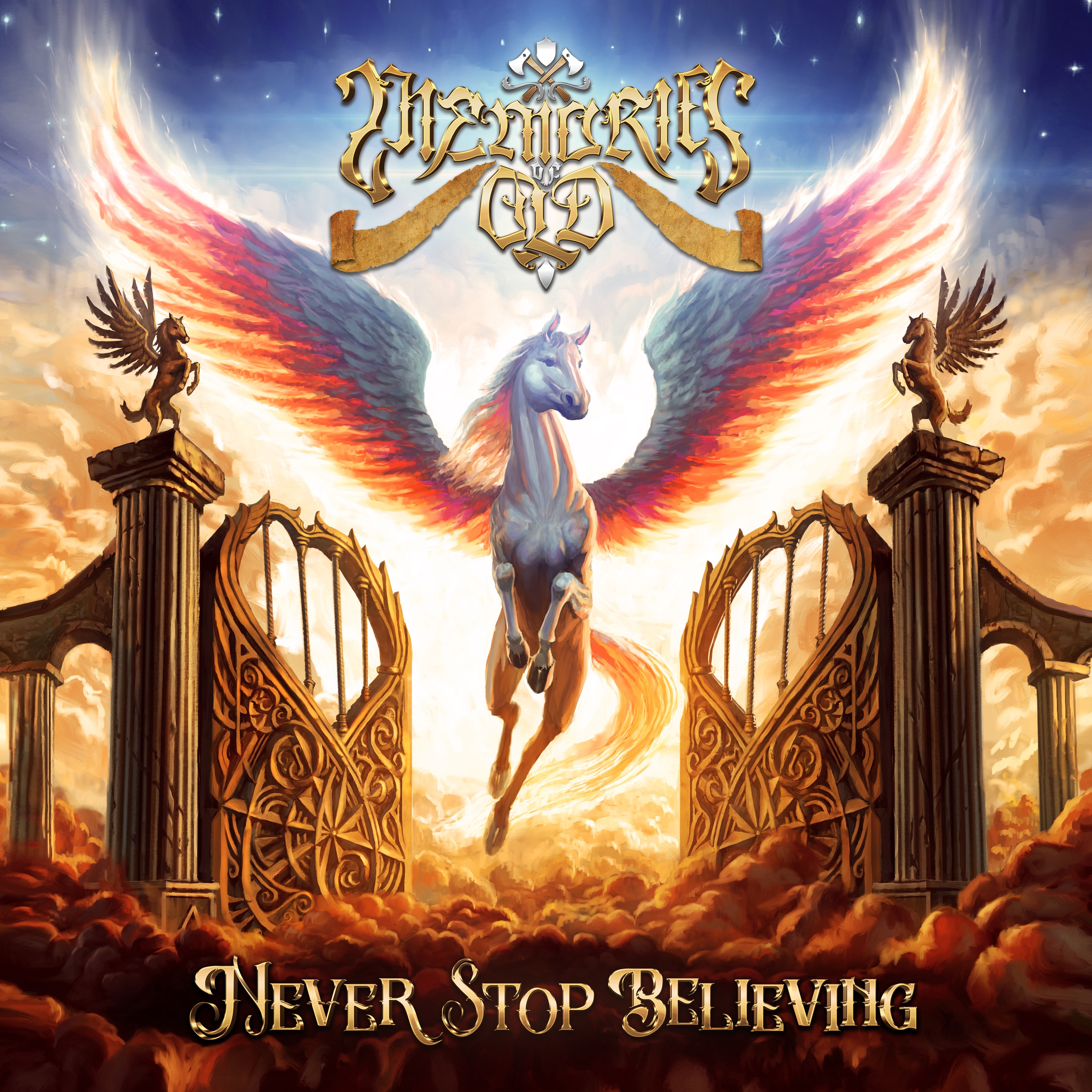 Memories Of Old - The Turn of a Page (Intro) into Never Stop Believing