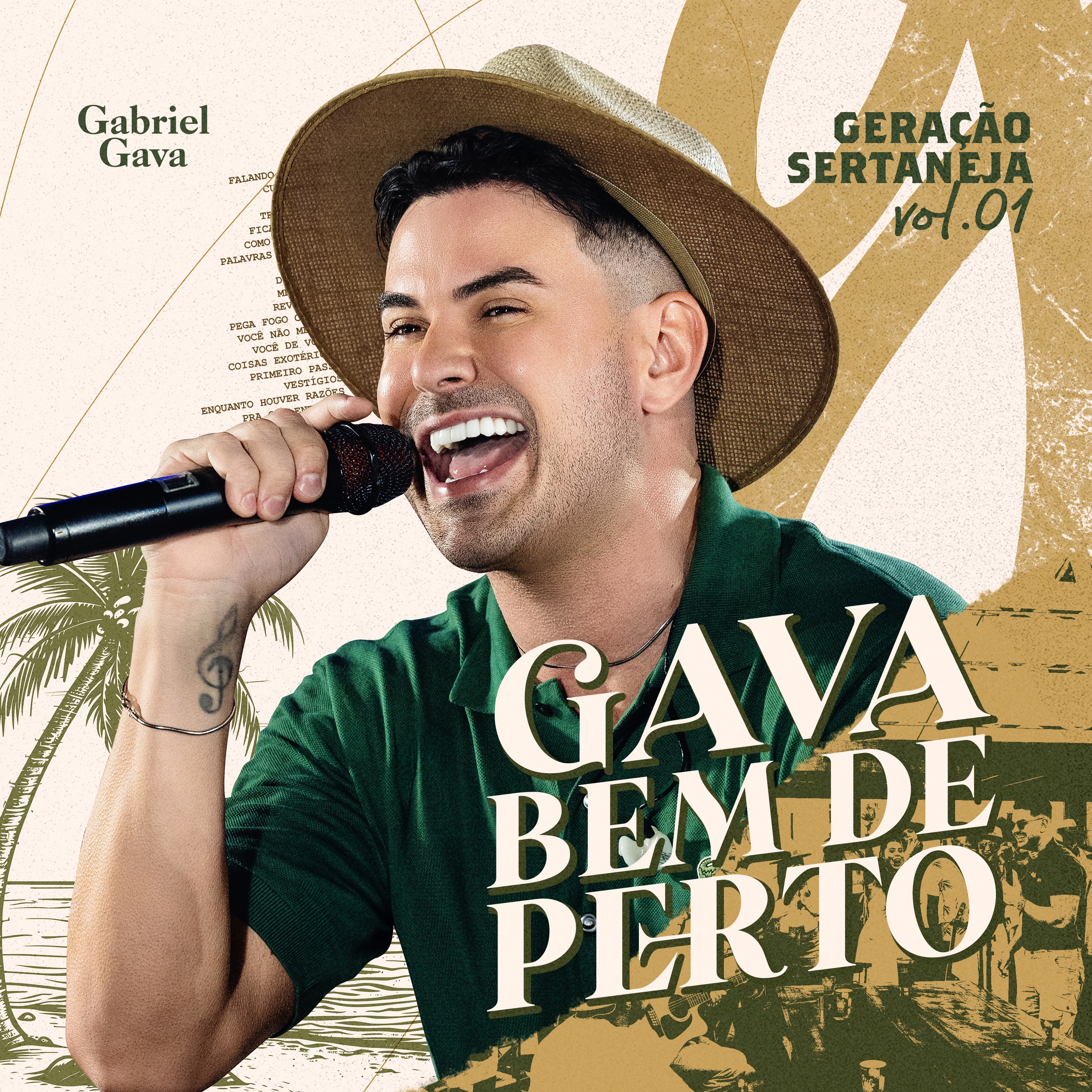 Gava Bem de Perto: Geração Sertaneja, Vol. 01 (Ao Vivo) - EP