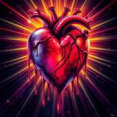 Dripping Heart