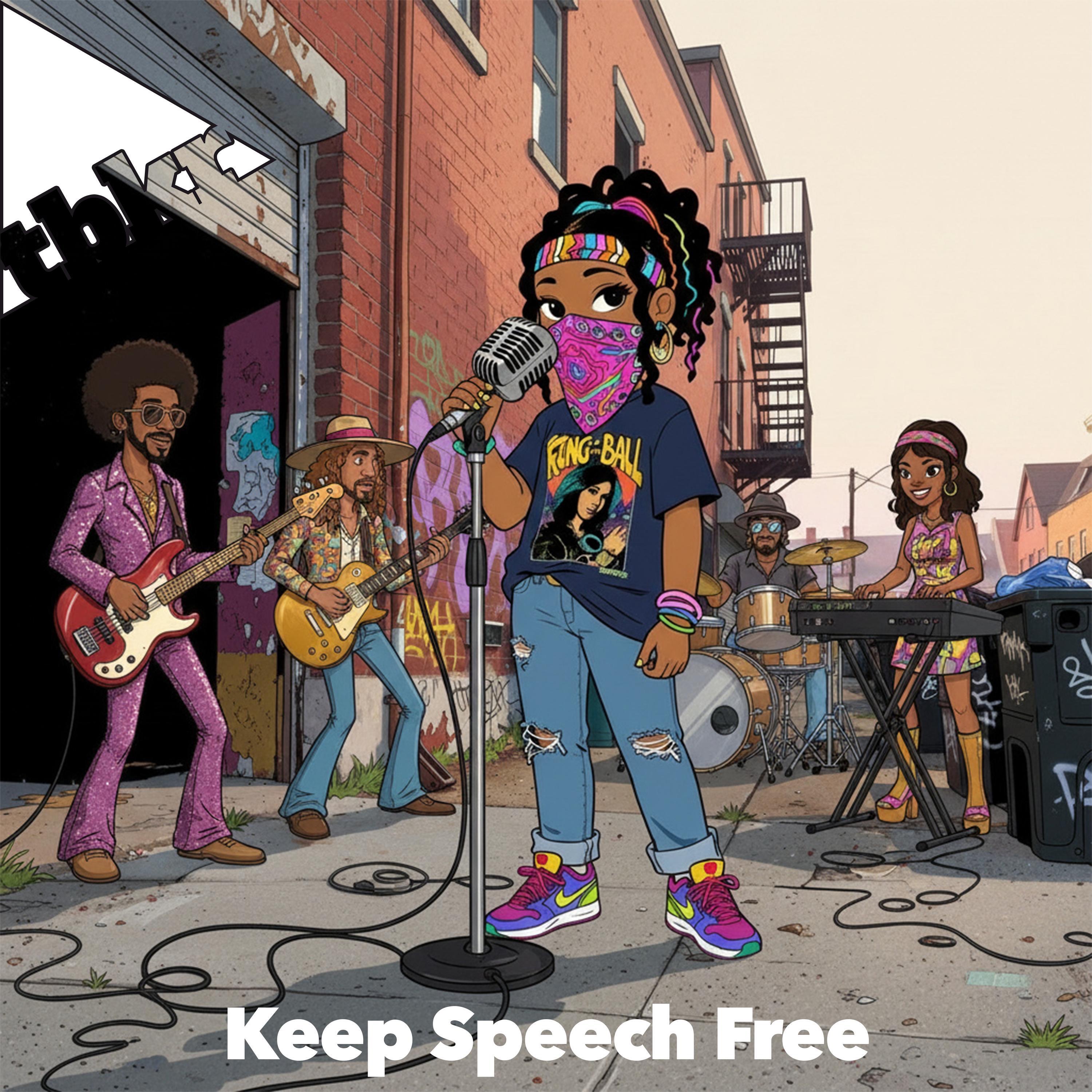 Keep Speech Free - Single